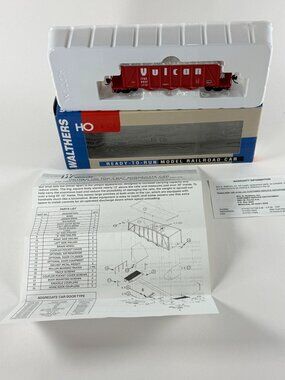 HO Walthers 932-7058 Vulcan 40’ Ortner Aggregate Hopper Car ITGX #9937